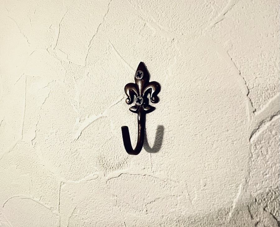 百合の紋章のアイアンフック