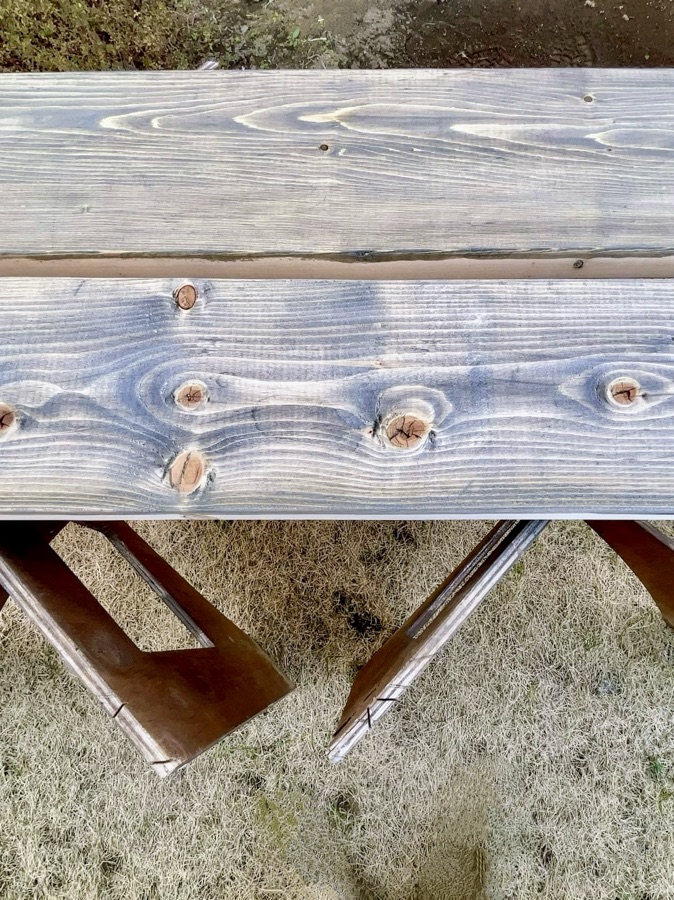 塗装して乾かす